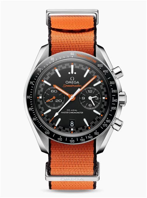 omega speedmaster orange|omega speedmaster orange dial.